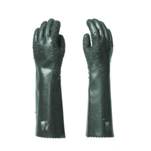 Luva de PVC com palma micro granulada 46 cm - Foto