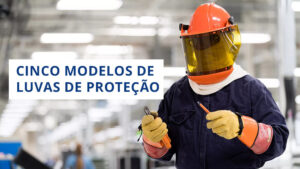 Cinco modelos de luvas de proteção - Imagem